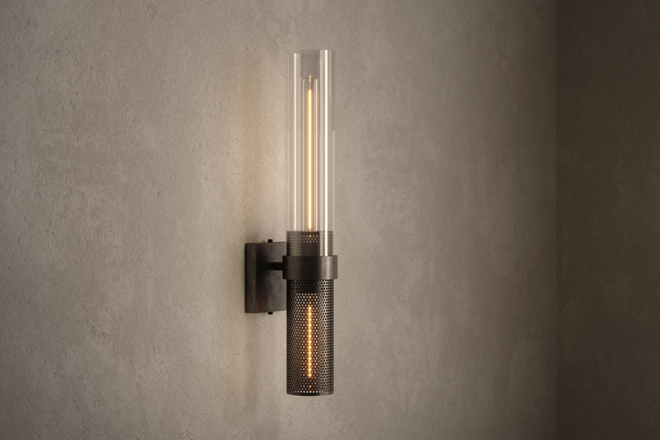 Carbide Sconce
