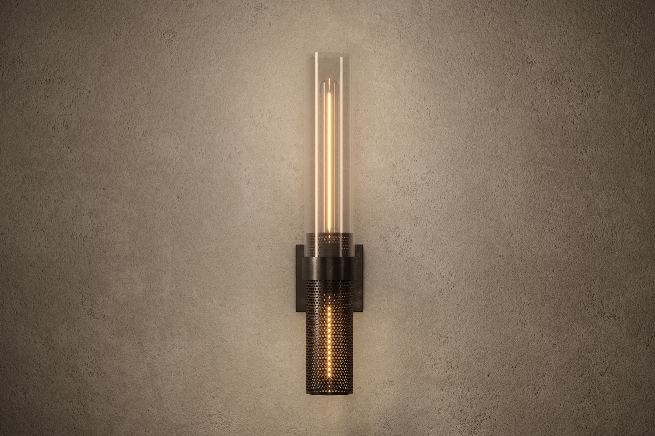 Carbide Sconce