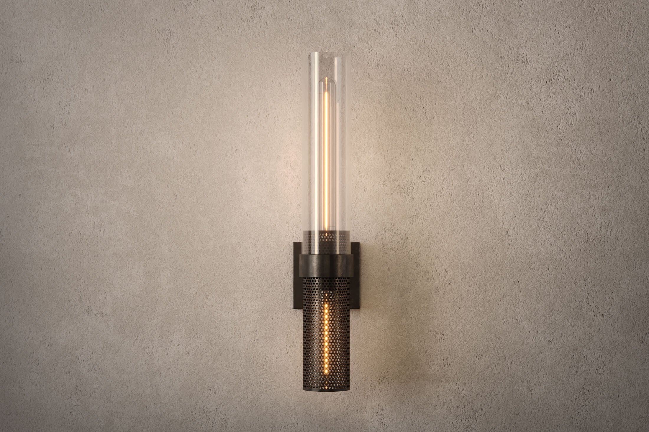 Carbide Sconce