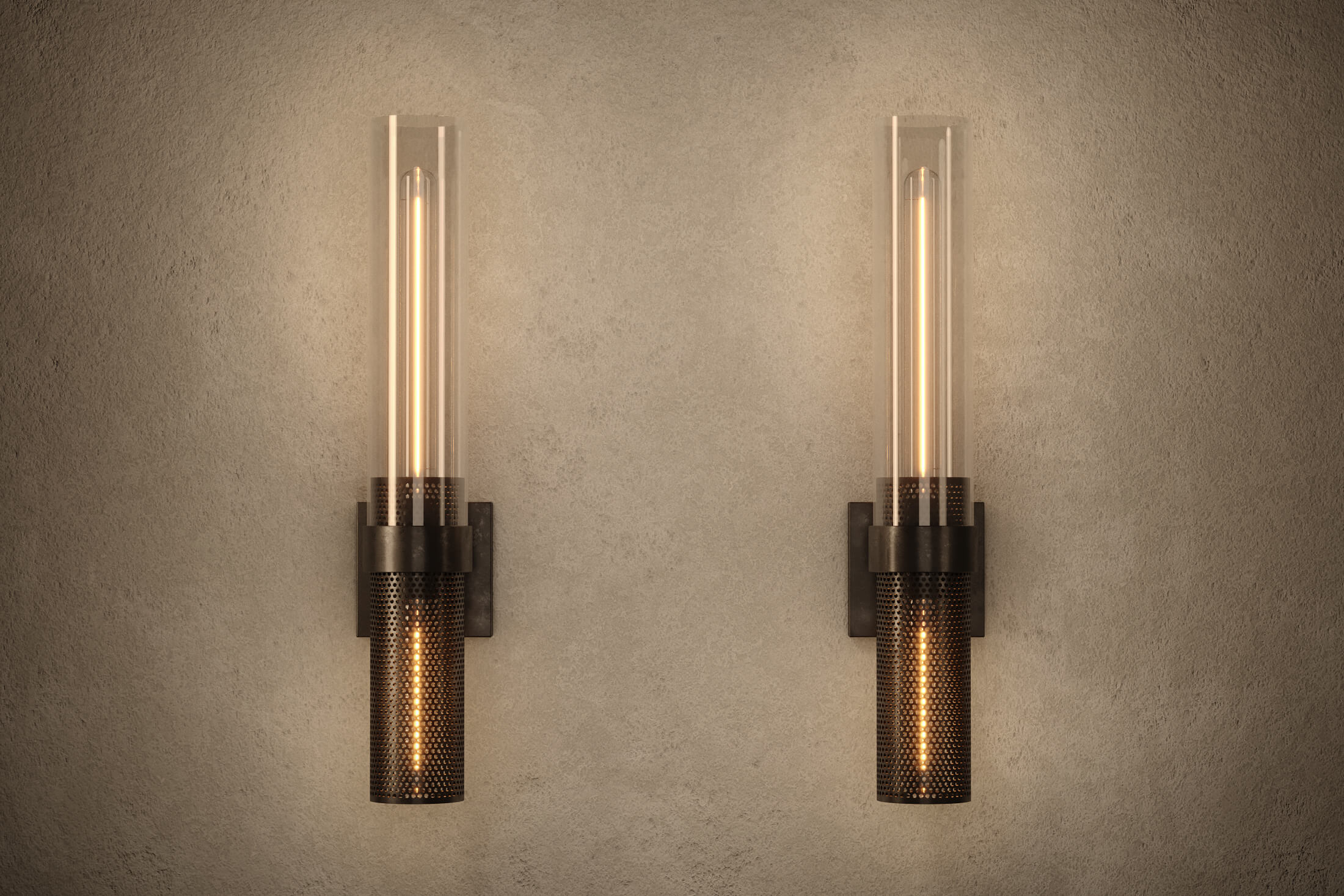 Carbide Sconce